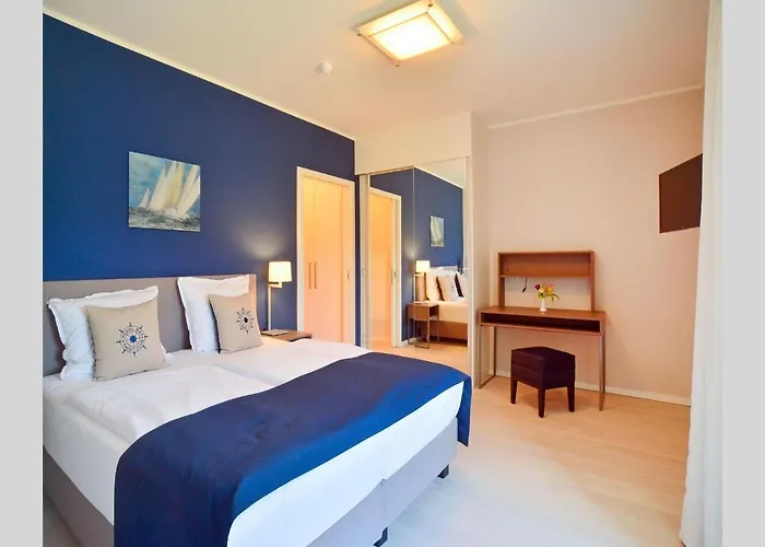 Dünenresidenz Prora - Appartement mit Meerblick und 1 Schlafzimmer und Terrasse NP704